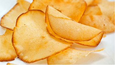 línea de producción de papas fritas